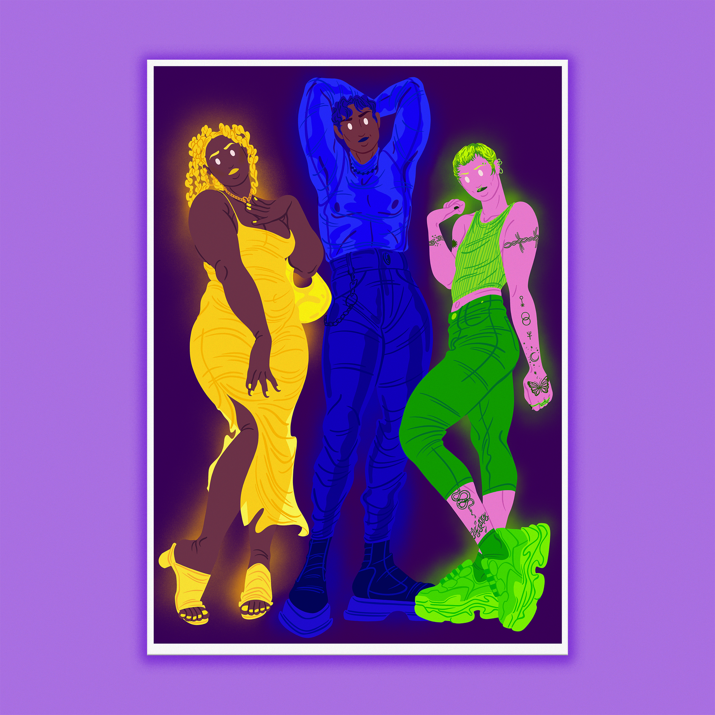 Colour, Giclée Print