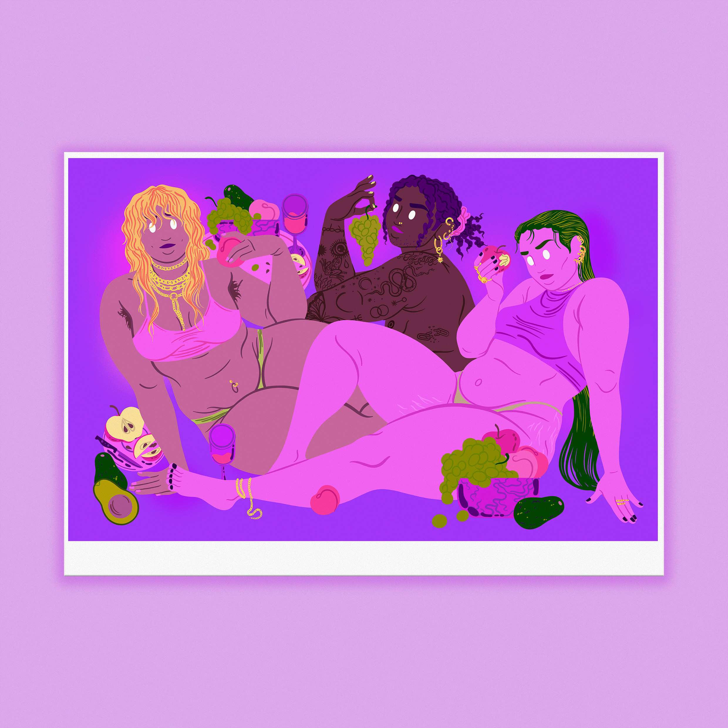 Juicy, Giclée Print